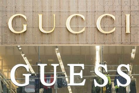 guess and gucci difference|guess and Gucci trademark battle.